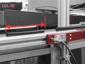 Berührungslose Stückgut Längenmessung